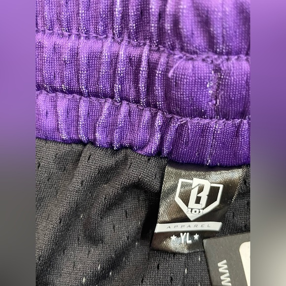 Baseball Lifestyle 101 Boys’ 5” Spooky SZN Shorts - NWT size Youth Large - Picture 6 of 10